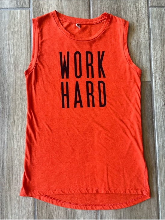 Lucy Tops - Women’s Work Hard Muscle Gym Tee